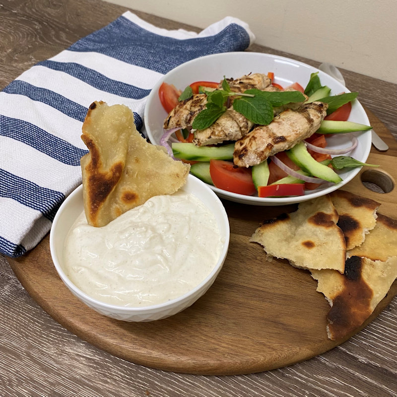 Grilled Chicken Yoghurt Marinade with Yoghurt Sauce