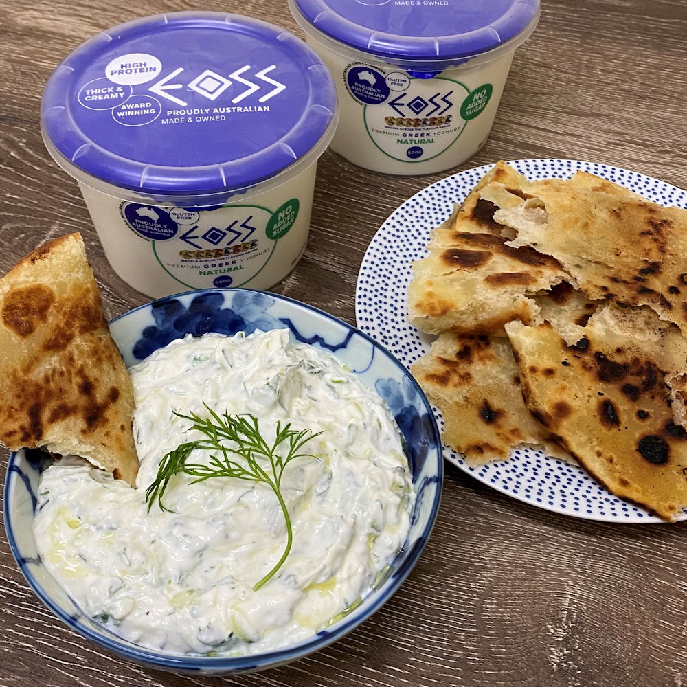 Flatbread & Tzatziki Dip