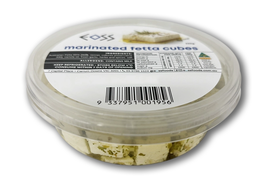 Marinated Fetta Cubes
