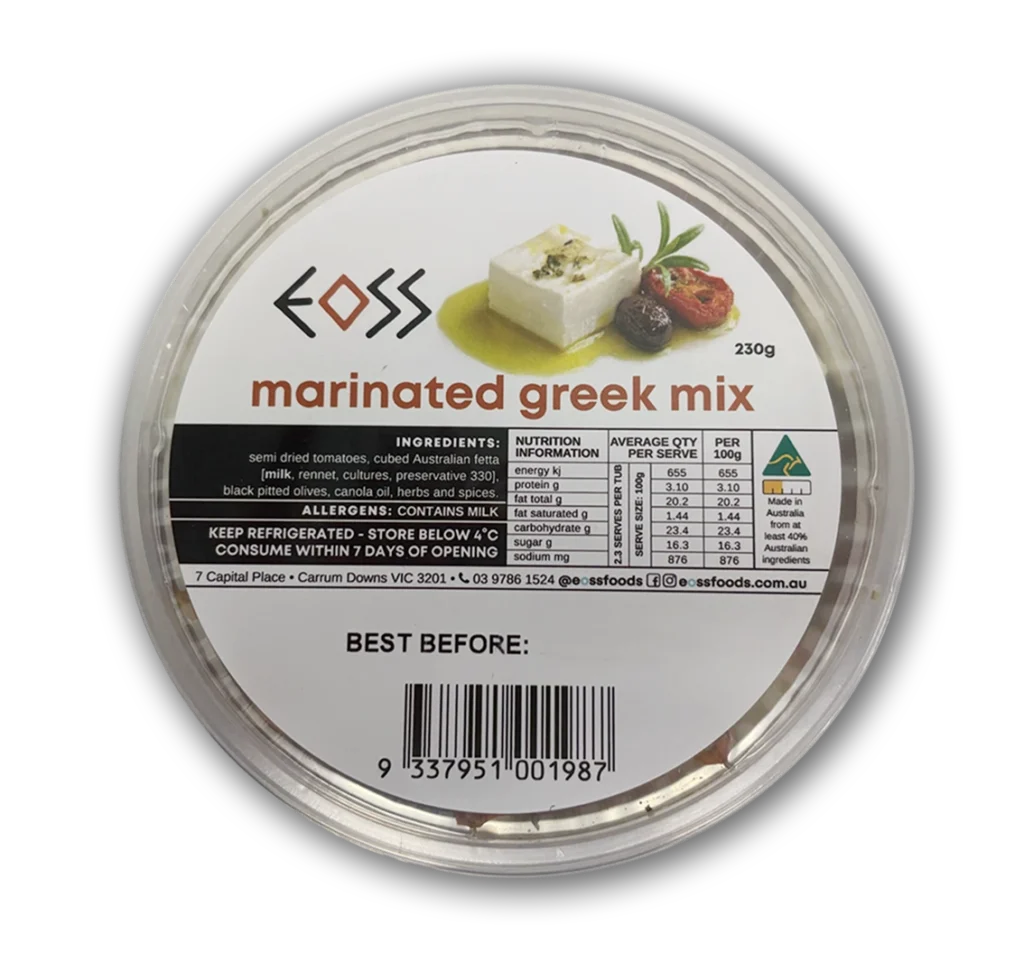 Marinated Greek Mix