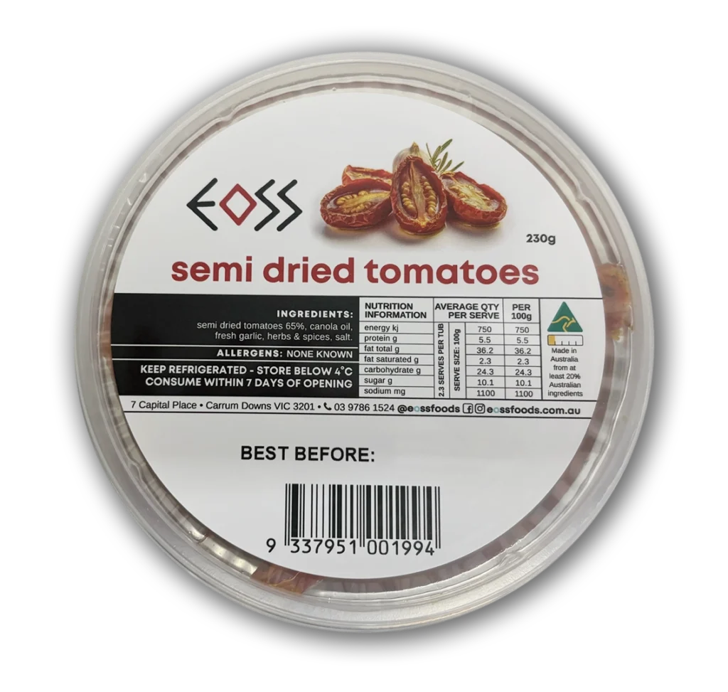 Semi Dried Tomatoes