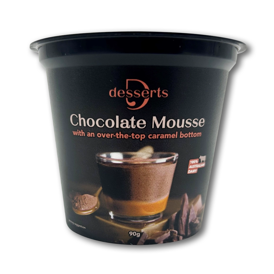 exquisine desserts Chocolate Mouse Caramel