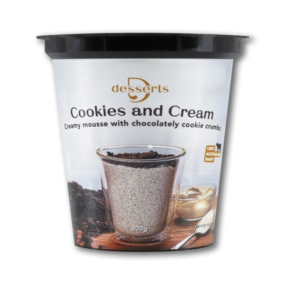 exquisine desserts cookies and cream